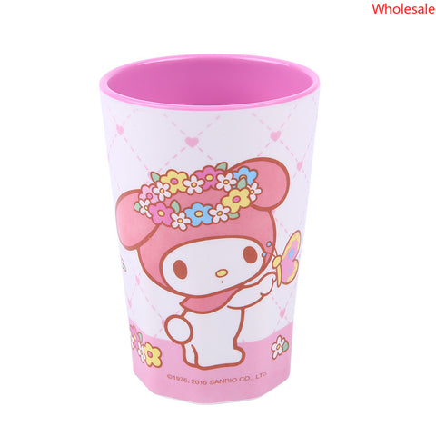 Sanrio High Beauty Drink Cup Hello Kitty Cute Cartoon Cup Melody Children's Mouthwash Cup Ins Water Cup