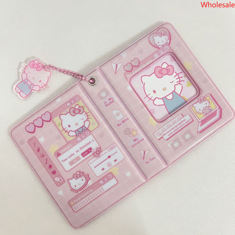 Sanrio Cartoon Album Star Chasing Small Card Storage Book Cartoon Goo Card Storage Book