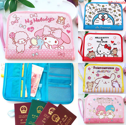 Sanrio ID Bag Passport Card Bag Storage Bag Vaccine Household Register