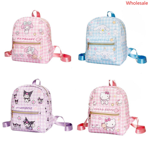 Sanrio Children Leather Schoolbag Kindergarten Bag