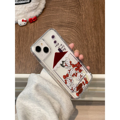 Japan Korean Ins Style Mobile Phone Case Kuromi My Melody Sanrio IPhone Case Full Body Protective Case for IPhone 11-15 Pro Max