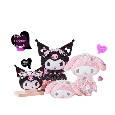 Sanrio Sanrio Sweet Cool Miss Collection Kuromi Melody Cartoon Cute Backpack Crossbody Bag