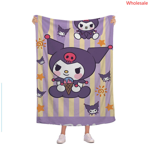 Kuromi Blanket Camping Trip Blanket Cartoon Blanket