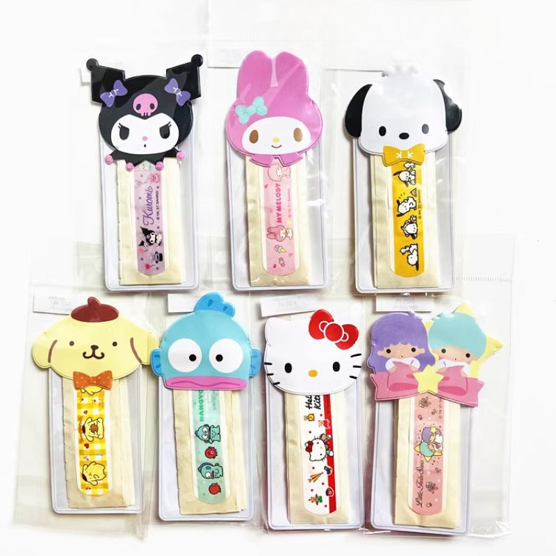 Sanrio Sanrio Melody Kuromi Pacha Dog Portable Cartoon Band Aid with Storage Bag in Japan