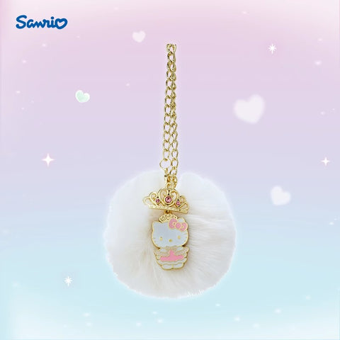 Sanrio Sanrio Diamond Shining Series Kuromi Jade Guigou Katie Cat Plush Bag Pendant