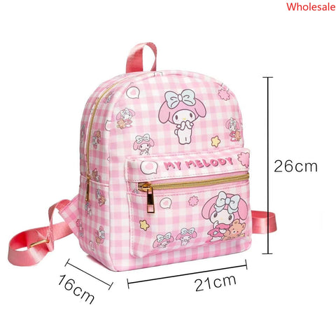 Sanrio Children Leather Schoolbag Kindergarten Bag