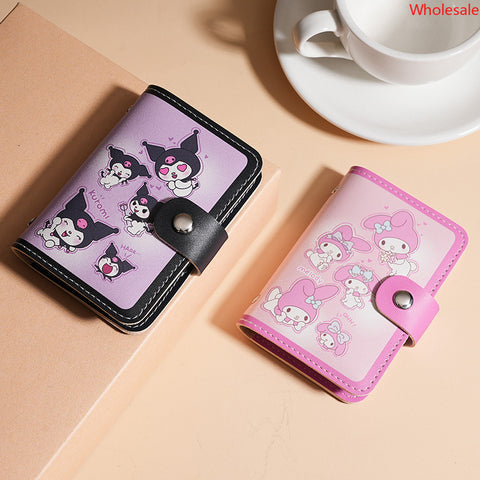 Sanrio Card Bag with Large Capacity, Multiple Card Positions, Anti Demagnetization, and ID Card Holder