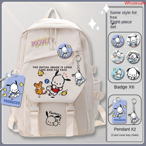 Pochacco Elementary School Schoolbag Junior High School High Capacity Backpack