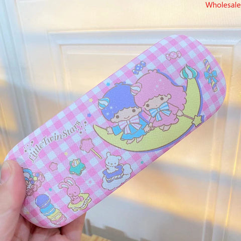 Sanrio Glasses Case Leather Myopia Glasses Student