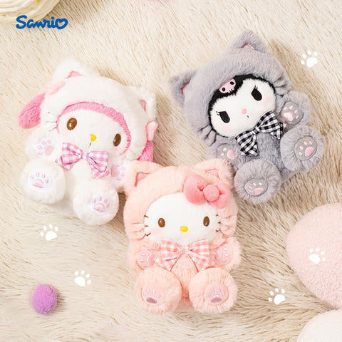 Synchronous Sale&quot; Sanrio Sanrio PaPa Meow Series HelloKitty Cinnamoroll Doll Pendant