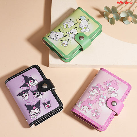 Sanrio Card Bag with Large Capacity, Multiple Card Positions, Anti Demagnetization, and ID Card Holder