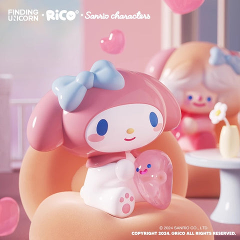 Sanrio Sanrio Family X RiCO Beautiful Love Series HelloKitty Melody Kuromi Blind Box