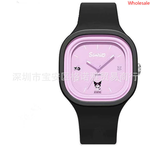 Sanrio Watch Simple, Trendy, and Creative Silicone Student Children's Watch