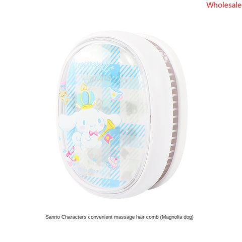 Genuine SanrioCharacters Sanrio portable massage Shun Fa comb anti-static hair loss gift wholesale