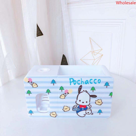 Sanrio Squeeze Toothpaste Artifact Automatic Non-punching Toilet Toothbrush Shelf Household Wall Mounted Extruder