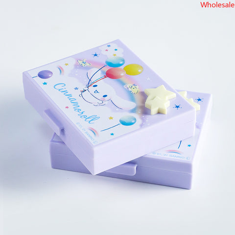 Sanrio Table Cartoon Surface Storage Box, Sundries Storage Plastic Organizing Box, Dormitory Storage Box with Lid, Storage Box