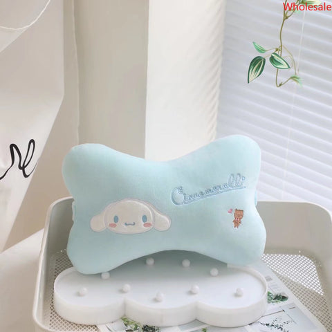 Sanrio Car Headrest Seat Neck Pillow Plush Waist Pillow Car Accessories