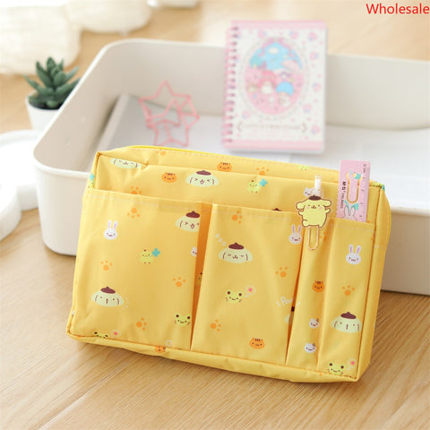 Sanrio Waterproof Storage Bag Large Capacity Travel Cosmetics Storage Bag Cosmetic Bag Certificate Bag