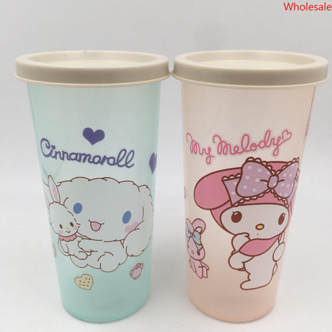 Sanrio 300ML Plastic Cup Mouthwash Cup Portable with Water Cup