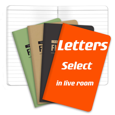 LINK 3 - Letters Select - Pack of 4 / 6 Cute Soft Cozy Stuff Watch Notes Memo in LIVE ROOM, 20 x 11cm