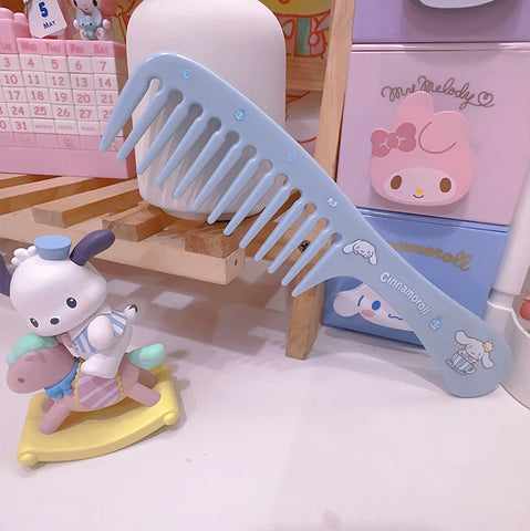 Cartoon Wide Toothed Comb Curly Hair Comb Large Toothed Comb