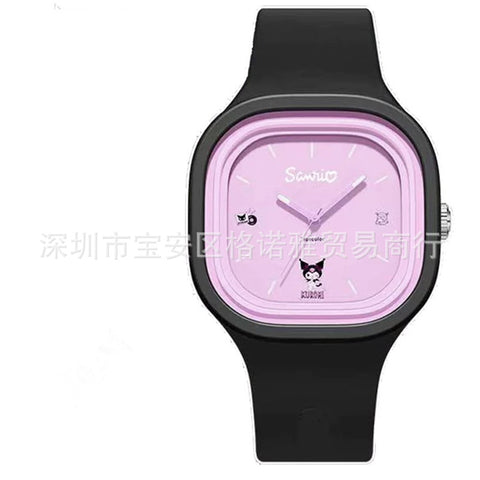 Sanrio Watch Simple, Trendy, and Creative Silicone Student Children's Watch