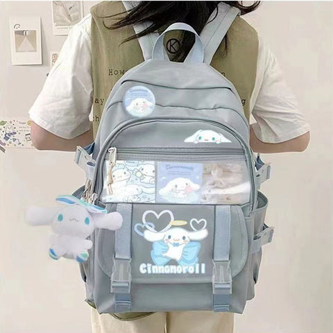 Student Backpack Versatile Backpack, Internet Celebrity Niche, High Capacity for Primary and Secondary School Students and Girls