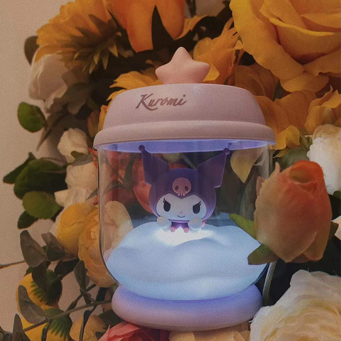 MINISO MINISO Creative Excellence Product Sanrio Jade Guigou Melody Dream Catcher Jar Luminous Decoration Home Birthday Gift