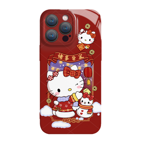 Hello Kitty Kuromi Cute Sanrio iPhone Case Full Body Protective Case For IPhone 11-15 Pro Max