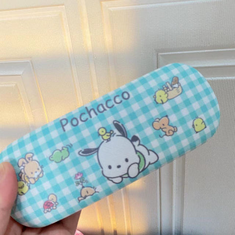 Sanrio Glasses Case Leather Myopia Glasses Student