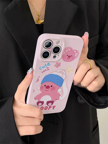 Japanese and Korean Cute Ruby Loopy Cute Sanrio iPhone Case Full Body Protective Case For IPhone 11-15 Pro Max