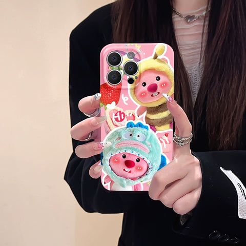 Ruby Loopy Cute Sanrio iPhone Case Full Body Protective Case For IPhone 11-15 Pro Max