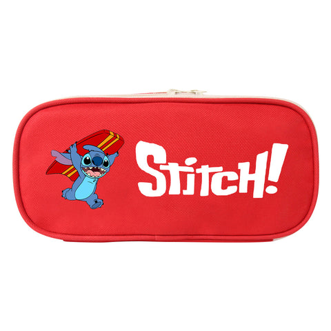 Star Baby Stitchy Pencil Case Cartoon Canvas Stationery Bag Coin Purse Zipper Student Storage Pencil Case