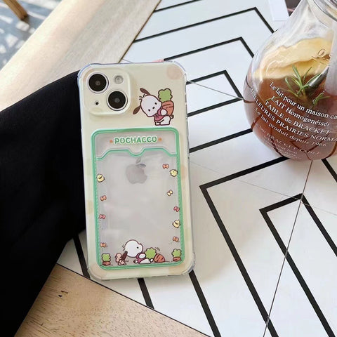 Sanrio Pochacco Soft iPhone Cases Suitable for iPhone 7-15 Pro Max