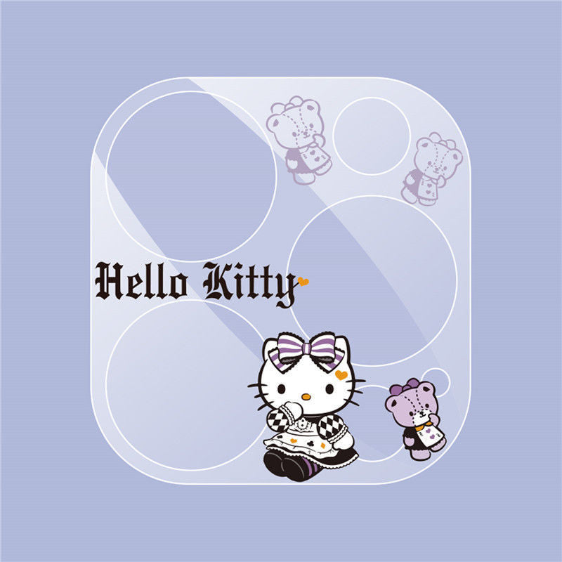 Cartoon Transparent All-inclusive Lens Film IPhone15 Mobile Phone Camera Apple 13 My Melody Cinnamoroll Tempered Film