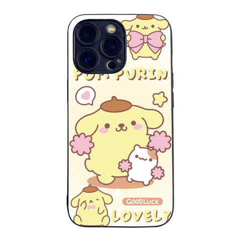 Sanrio Apple Phone Case Little Monster Ugly Fish Hanton Sanrio iPhone Case Full Body Protective Case For IPhone 11-15 Pro Max