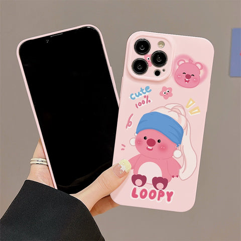 Ruby Loopy Cute Sanrio iPhone Case Full Body Protective Case For IPhone 11-15 Pro Max