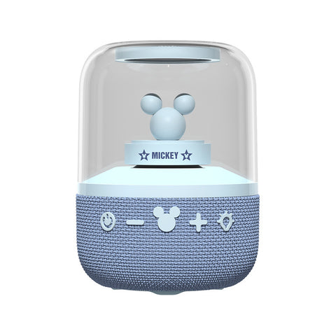 Disney AI Built-in Small Bluetooth Speaker with Colorful Light Effect Wireless Series Connection