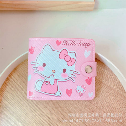 Sanrio Short Wallet, Coin Purse, Coin Paper Ultra Storage Bag