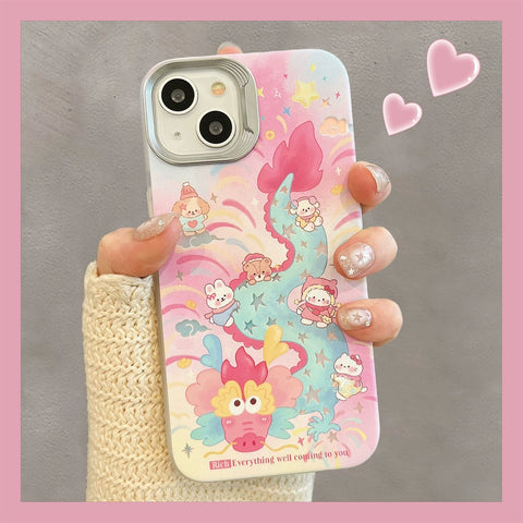 Cute Sanrio iPhone Case Full Body Protective Case For IPhone 11-15 Pro Max