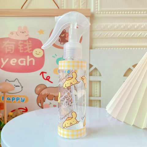 Sanrio 120ML Transparent Alcohol Spray Bottle, Large Capacity Spray Bottle, Cosmetic Water Bottle.