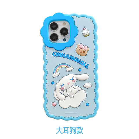 Sanrio Family HK Kuromi Cinna Pocha IPhone Case Full Body Protective Case For IPhone 11-15 Pro Max