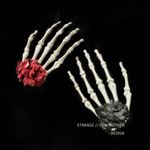 Halloween Dark Headwear Women Dress up Scary Decoration Cute Funny Skeleton Christmas Hairpin Jewelry Home111