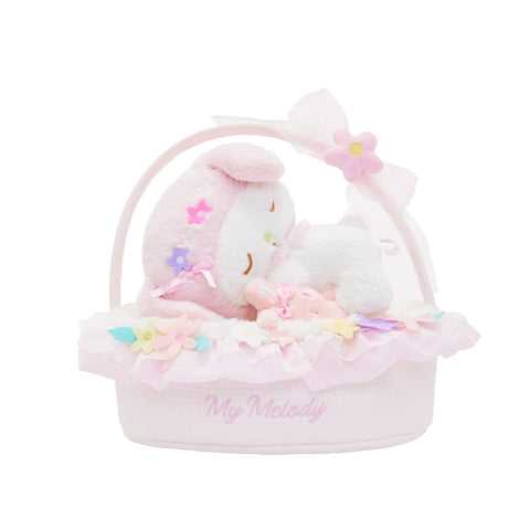 Sanrio Sanrio Spring Sleep Flower Basket Series Kuromi Melody HelloKitty Doll Pendant