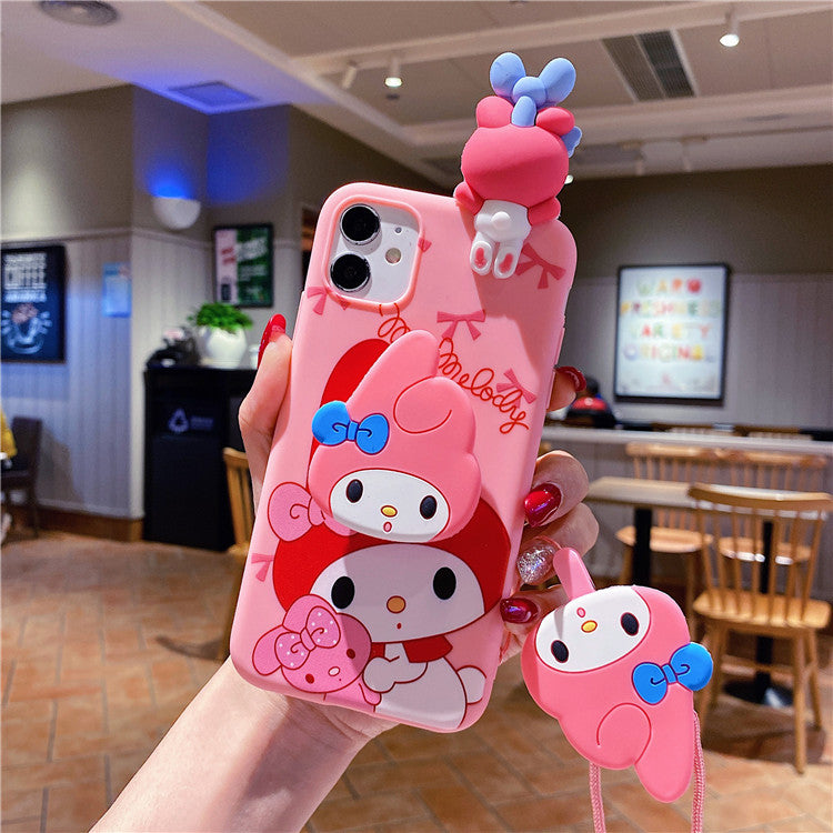 Sanrio Melody Hello Kitty Hard iPhone Cases Suitable for iPhone 6-15 Pro Max