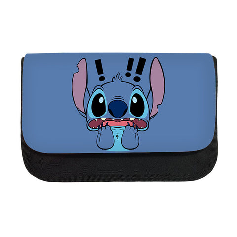 Stitchy  Children&#039;s Triangle Pencil Case New Primary School Pencil Case Creative Cartoon Student Pencil Case.