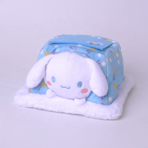 Cute Sanrio Plush Quilt Stove Warm Nest Doll Ornaments