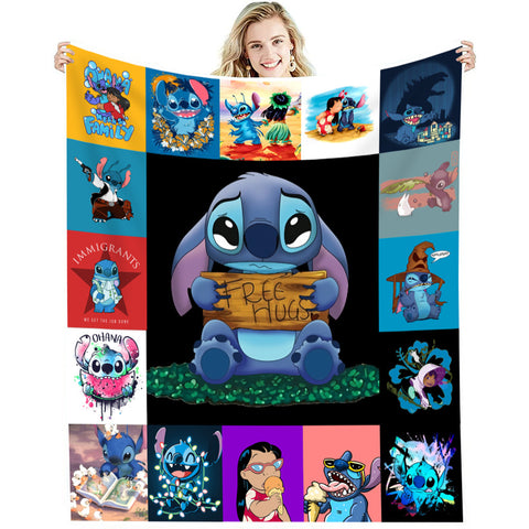 Halloween Stitch Franny Blanket