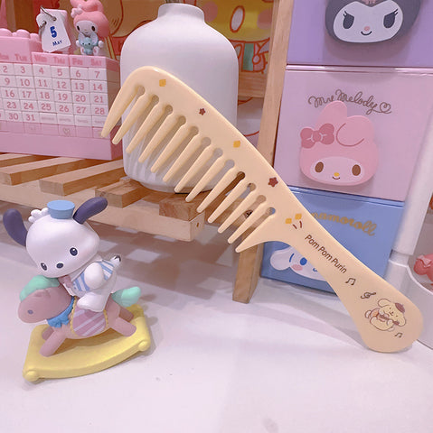 Cartoon Wide Toothed Comb Curly Hair Comb Large Toothed Comb