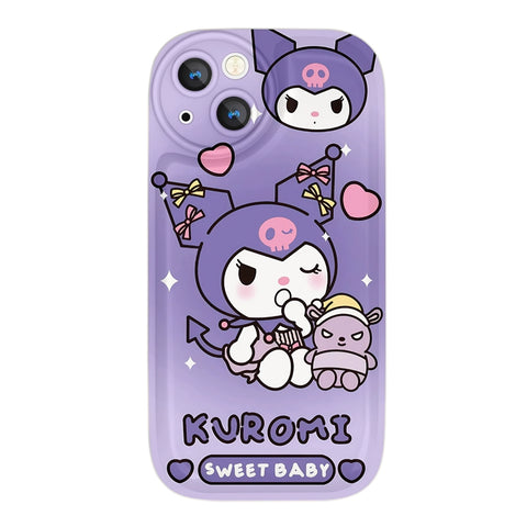 Sanrio Cartoon Phone Case Cute Sanrio iPhone Case Full Body Protective Case For IPhone 11-15 Pro Max